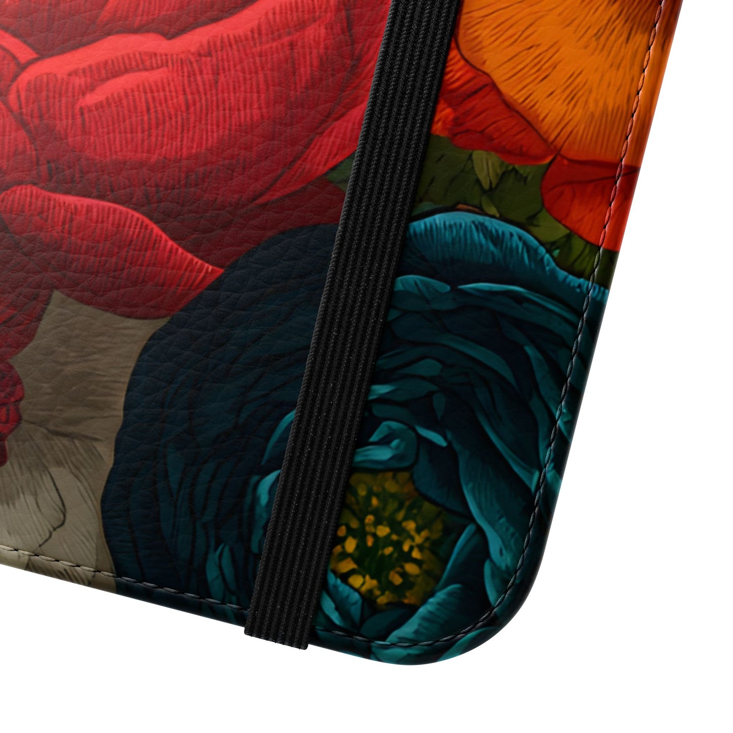 Midnight Bloom – iPhone Wallet Case