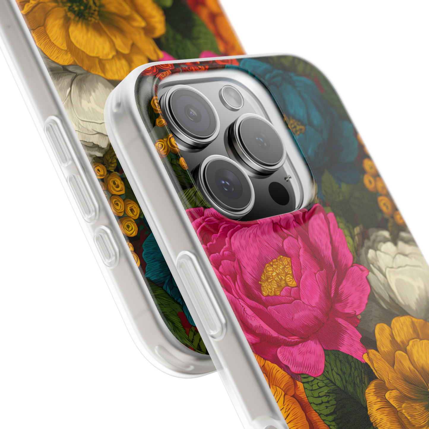 Midnight Bloom - Flexi iPhone Case