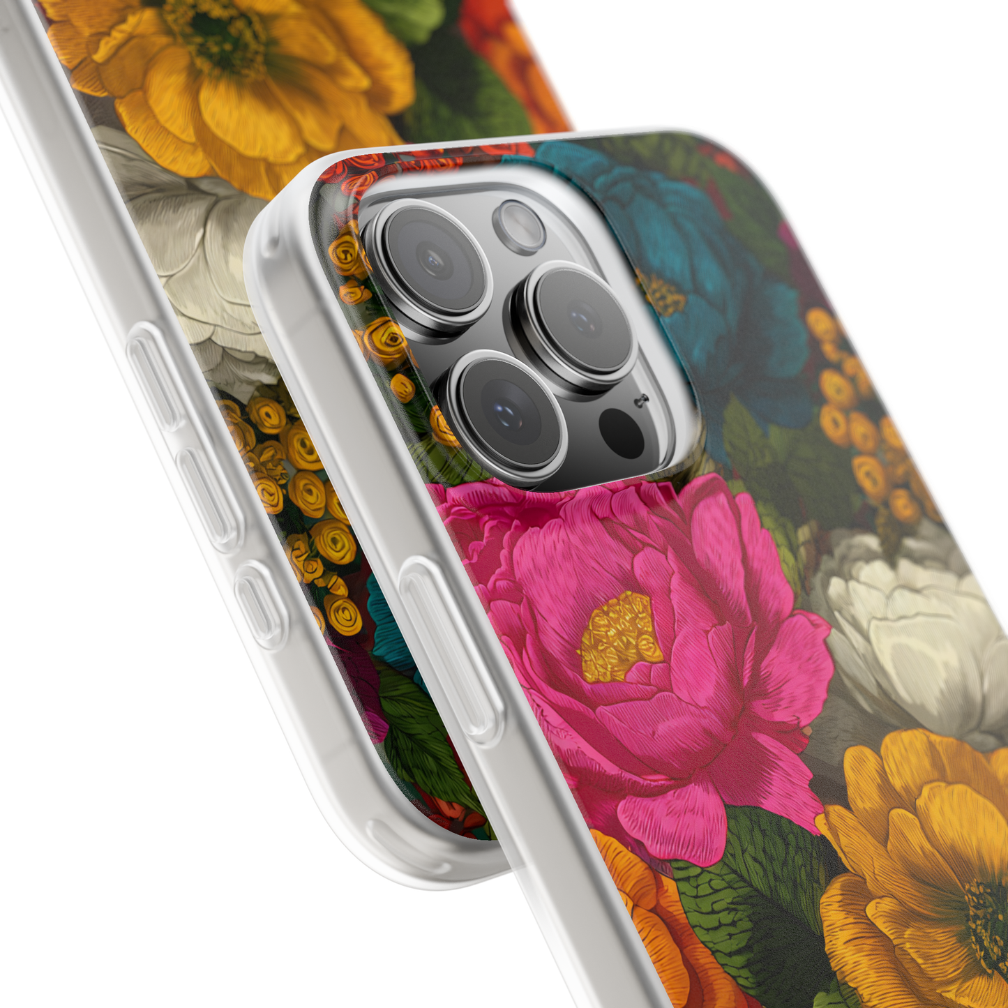 Midnight Bloom - Flexi iPhone Case