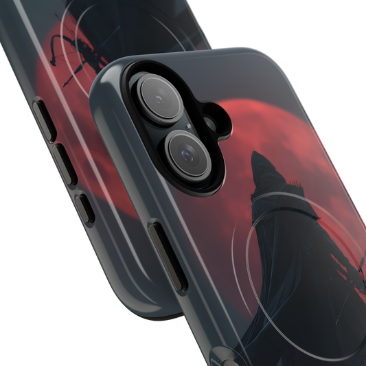 Shadow of the Crimson Moon – Tough MagSafe iPhone Case