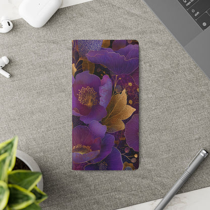 Imperial Petals – Vegan Leather Samsung Flip Phone Case