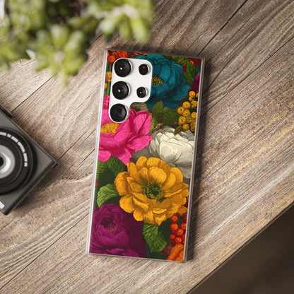 Midnight Bloom – Flexi Samsung Case