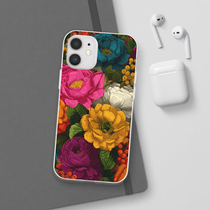 Midnight Bloom - Flexi iPhone Case