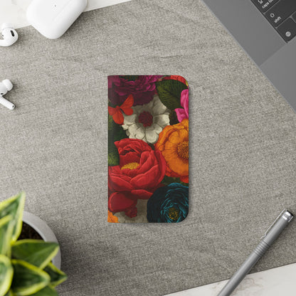 Midnight Bloom – iPhone Wallet Case