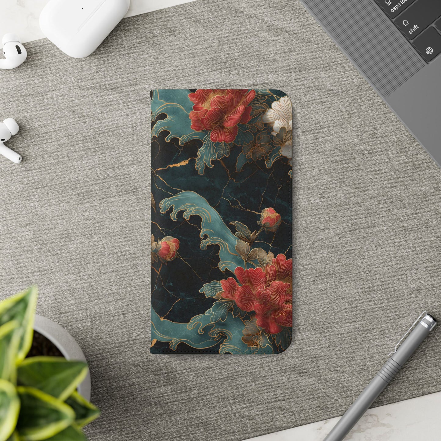 Crimson Tides – iPhone Wallet Case