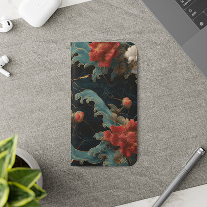 Crimson Tides – iPhone Wallet Case