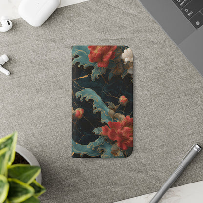 Crimson Tides – iPhone Wallet Case