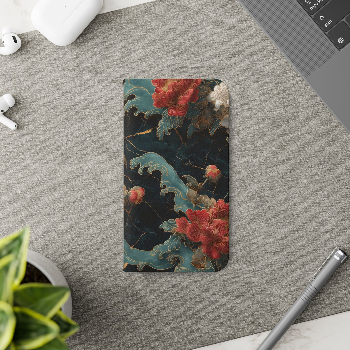 Crimson Tides – iPhone Wallet Case