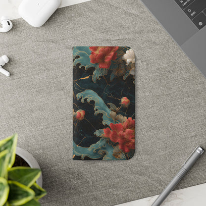 Crimson Tides – iPhone Wallet Case