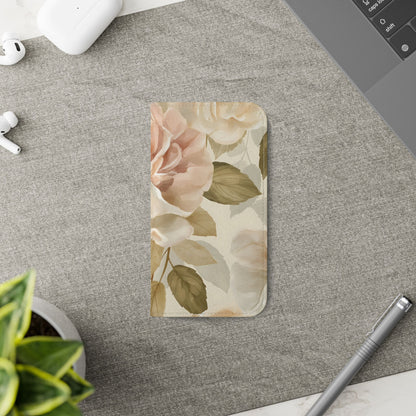 Soft Rose Elegance – iPhone Wallet Case
