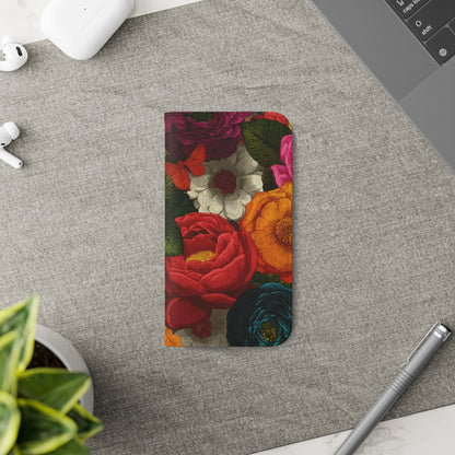 Midnight Bloom – iPhone Wallet Case
