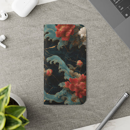 Crimson Tides – iPhone Wallet Case