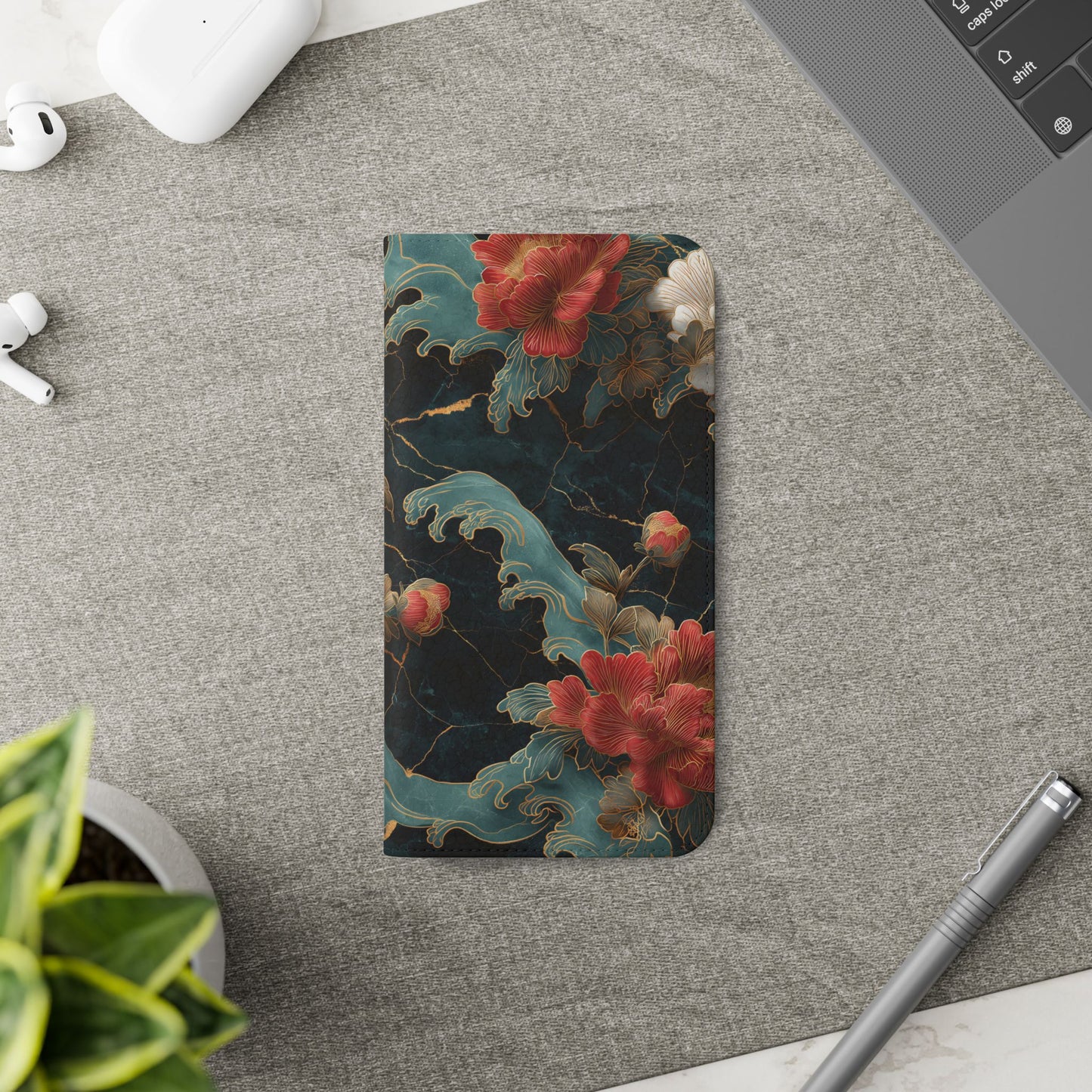 Crimson Tides – iPhone Wallet Case