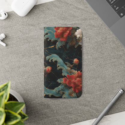 Crimson Tides – iPhone Wallet Case