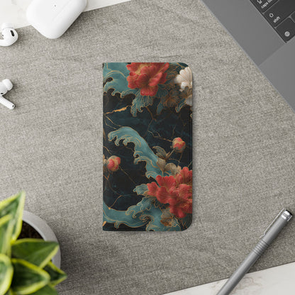 Crimson Tides – iPhone Wallet Case