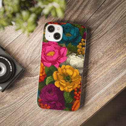 Midnight Bloom - Flexi iPhone Case