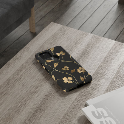 Golden Elegance – Tough Glossy Google Pixel Case