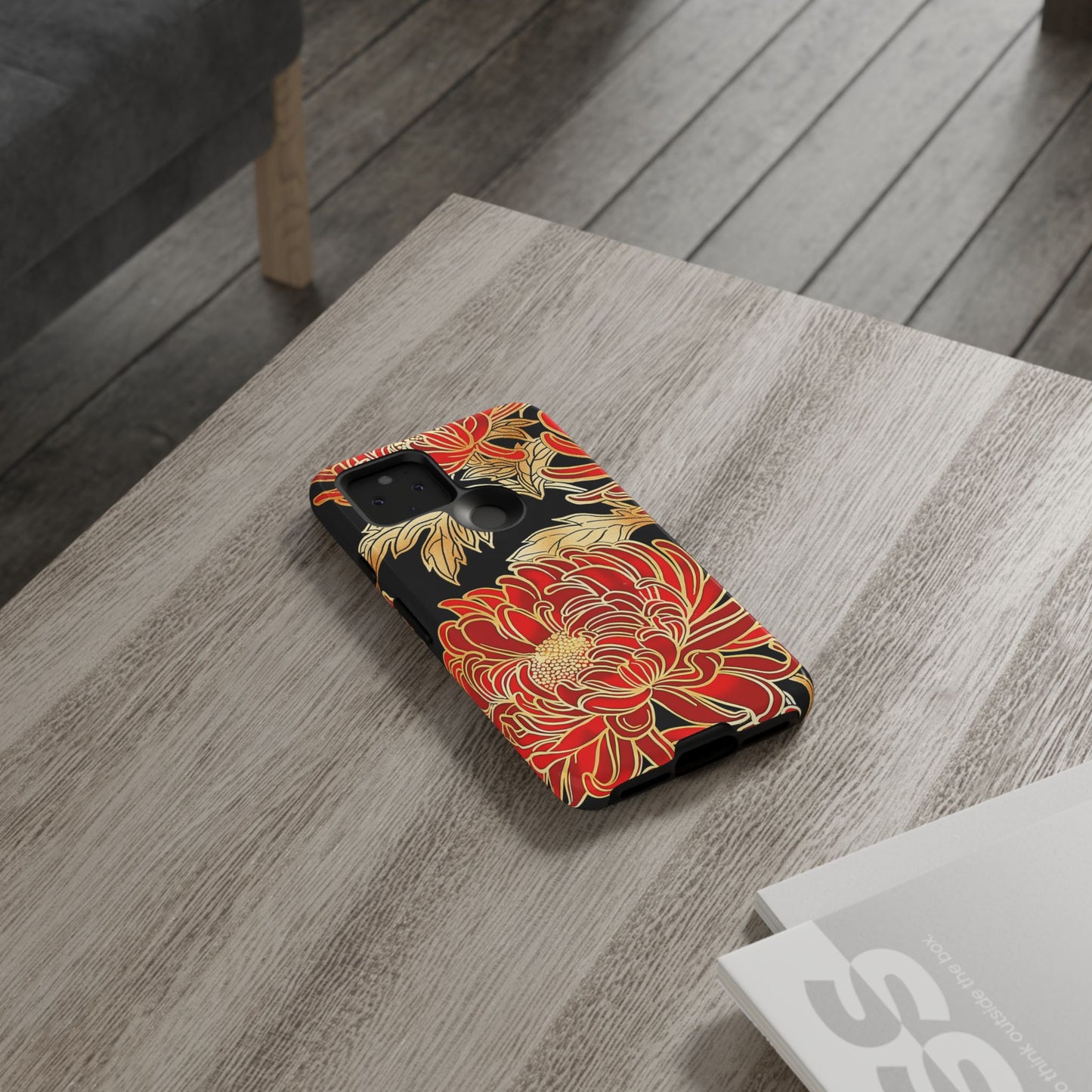Ember Petals – Tough Glossy Google Pixel Case