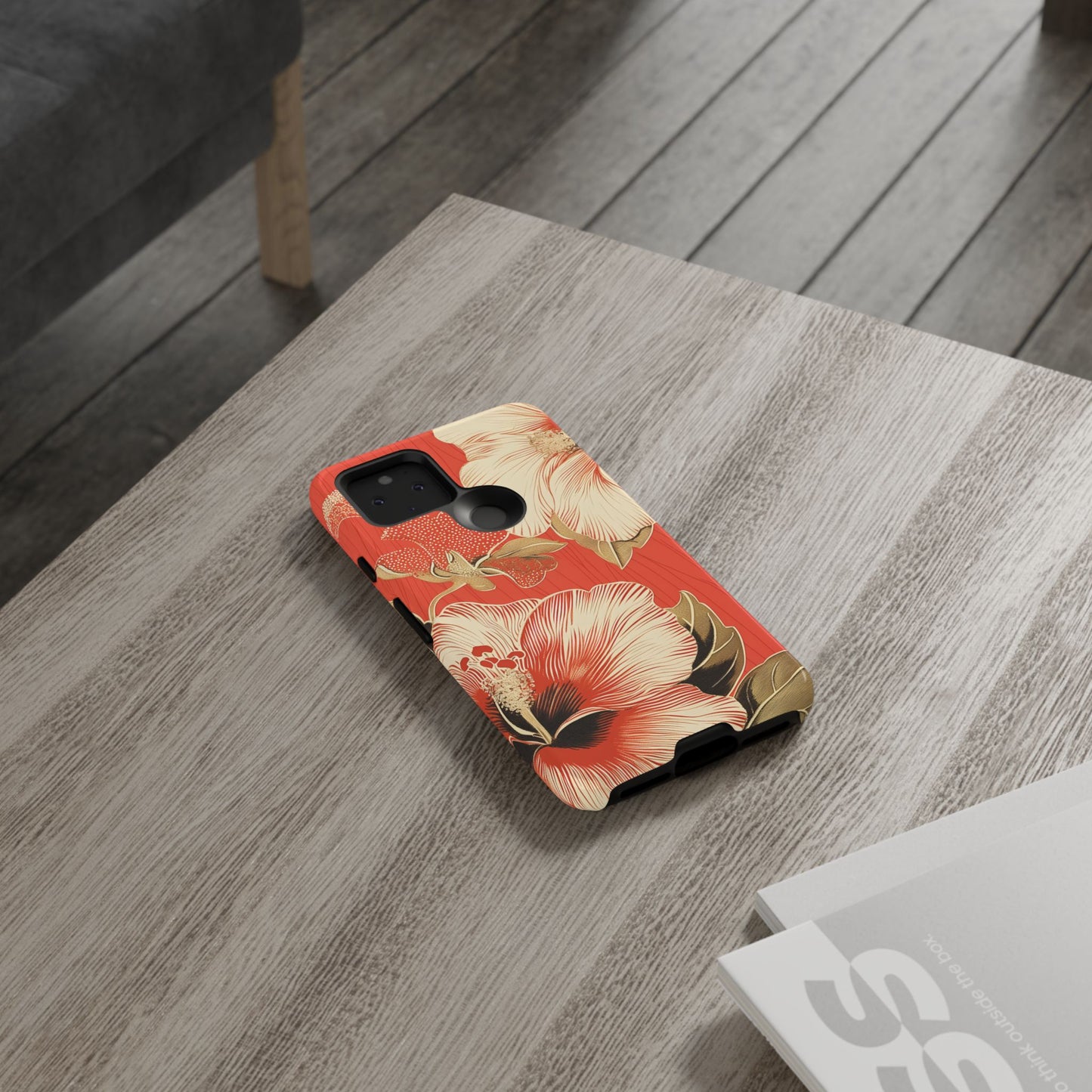 Golden Hibiscus – Tough Glossy Google Pixel Case