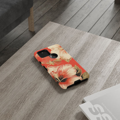 Golden Hibiscus – Tough Glossy Google Pixel Case