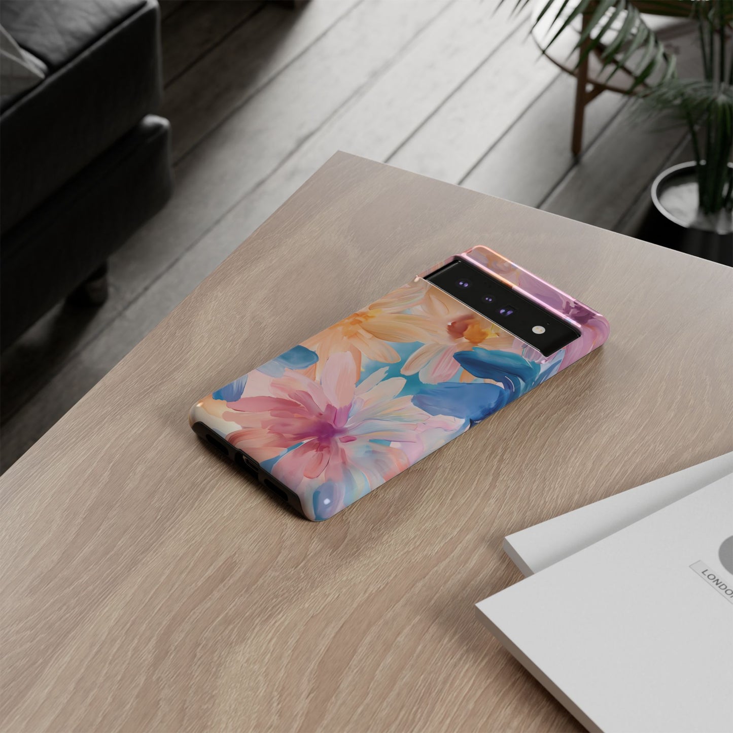 Radiant Bloom – Tough Glossy Google Pixel Case