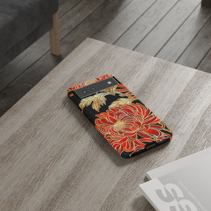 Ember Petals – Tough Glossy Google Pixel Case