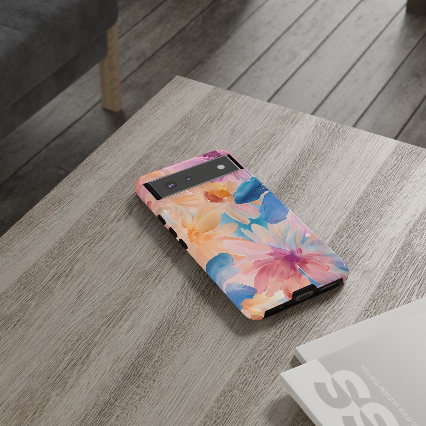 Radiant Bloom – Tough Glossy Google Pixel Case