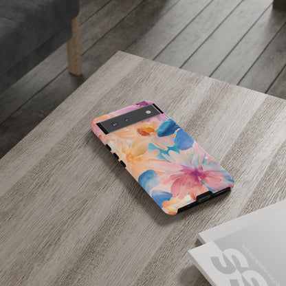 Radiant Bloom – Tough Glossy Google Pixel Case