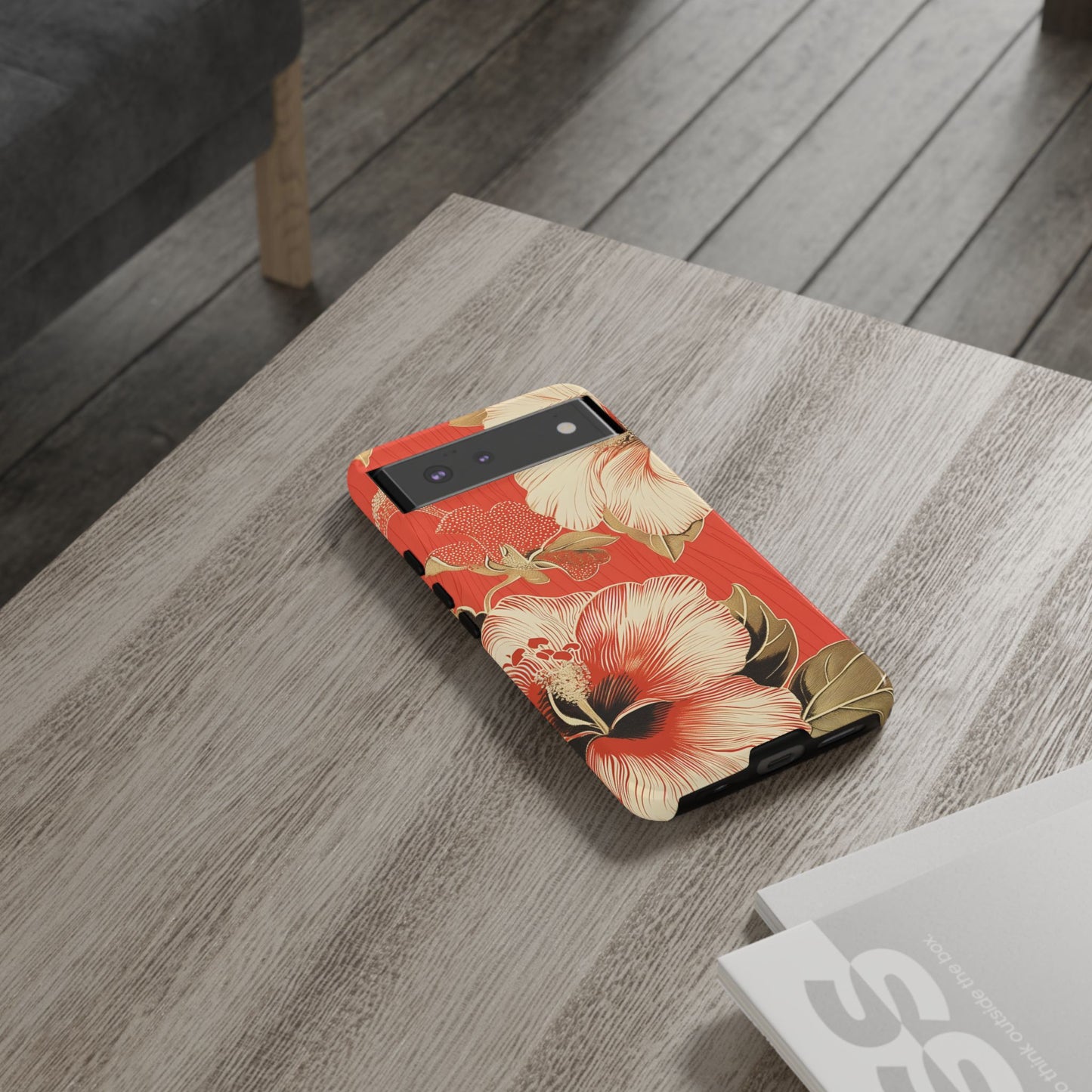 Golden Hibiscus – Tough Glossy Google Pixel Case