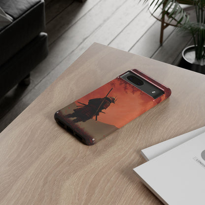 Blood Moon Warrior – Tough Glossy Google Pixel Case