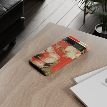 Golden Hibiscus – Tough Glossy Google Pixel Case