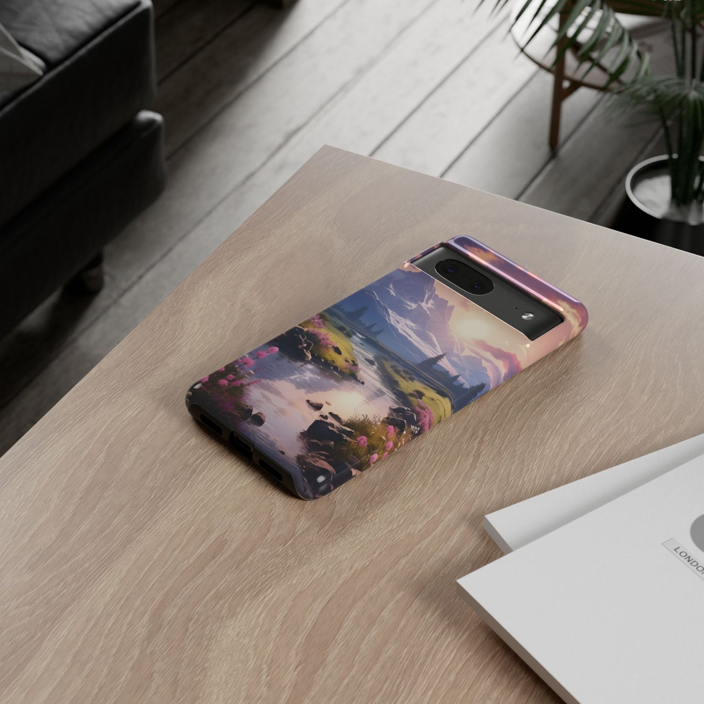 Alpine Dawn – Tough Glossy Google Pixel Case
