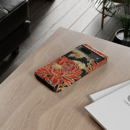 Ember Petals – Tough Glossy Google Pixel Case