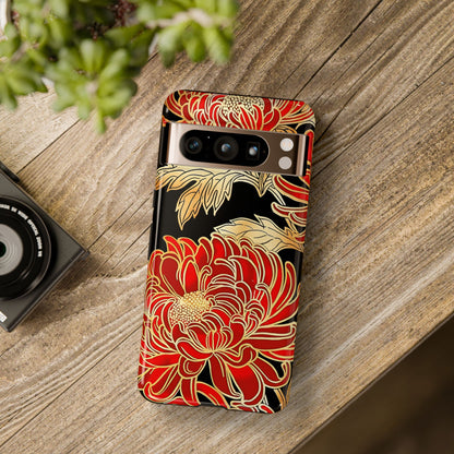 Ember Petals – Tough Glossy Google Pixel Case