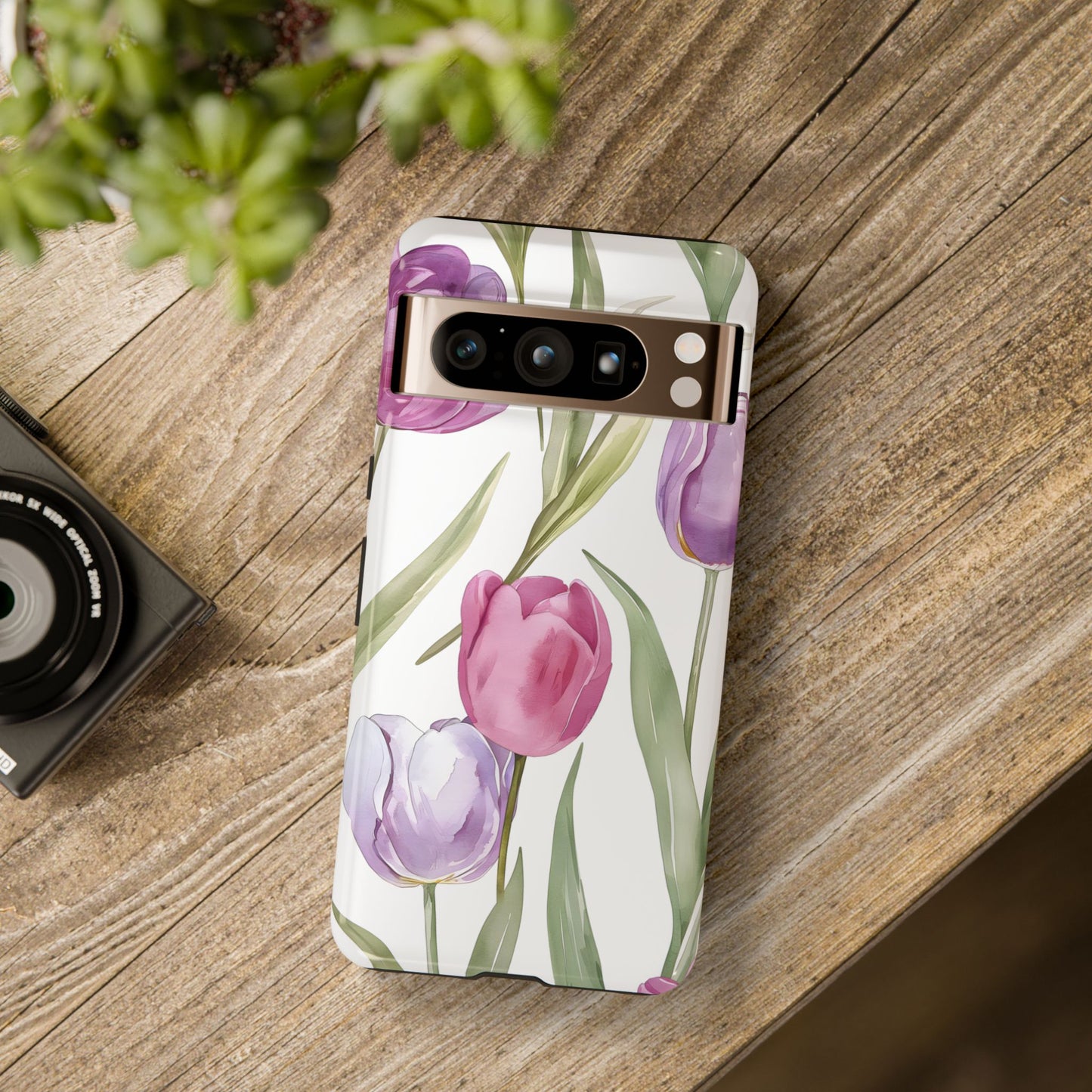 Tulip Serenade – Tough Glossy Google Pixel Case