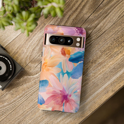 Radiant Bloom – Tough Glossy Google Pixel Case