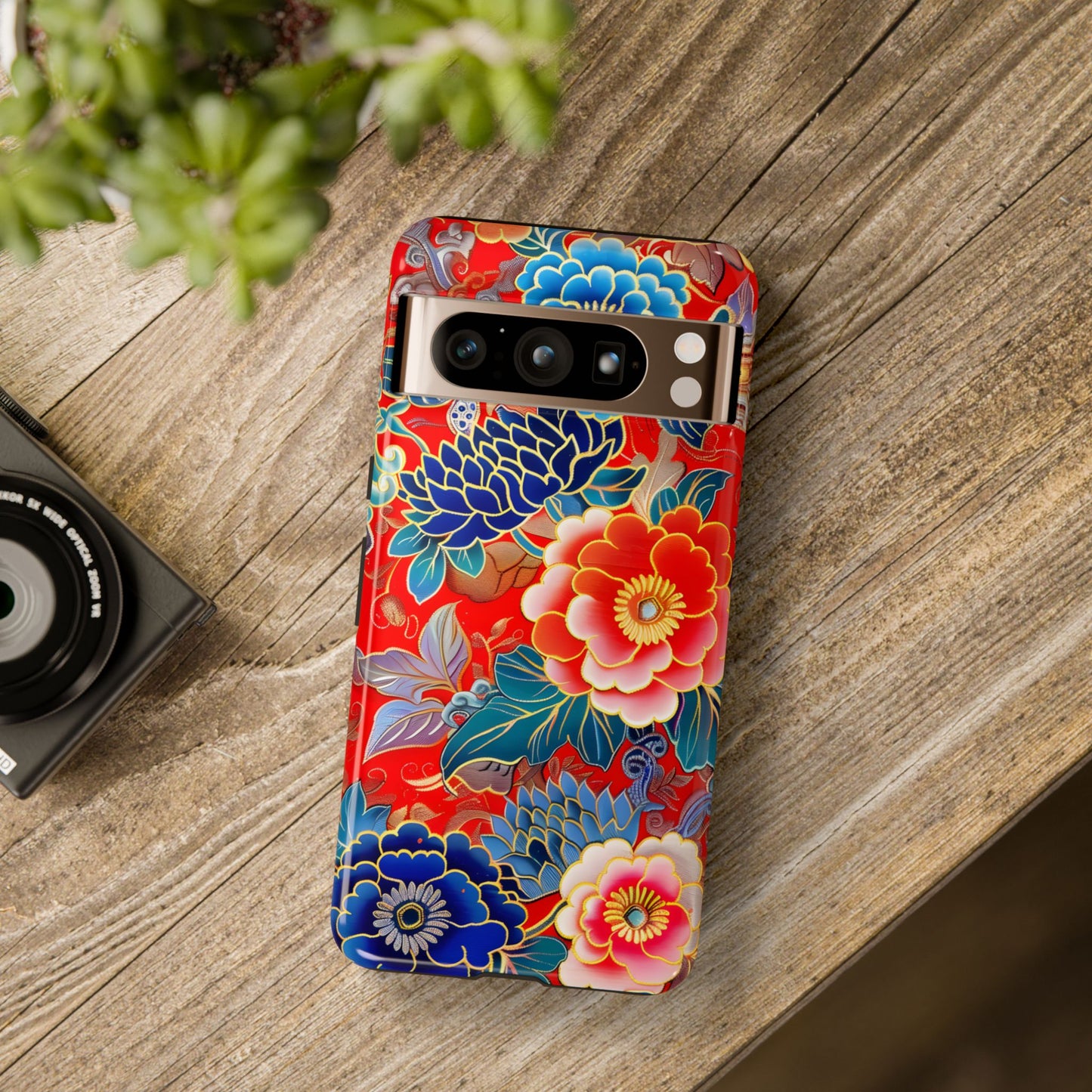 Oriental Blossom – Tough Glossy Google Pixel Case