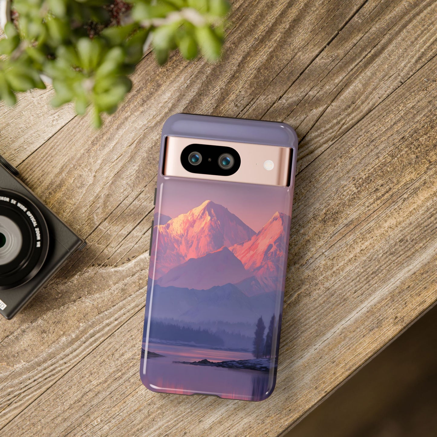 Crimson Peaks – Tough Glossy Google Pixel Case