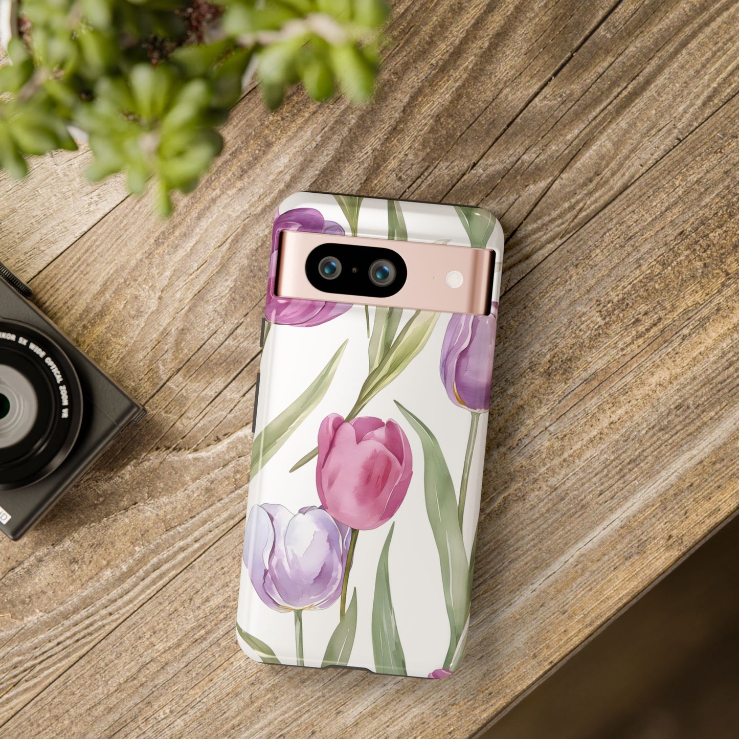 Tulip Serenade – Tough Glossy Google Pixel Case