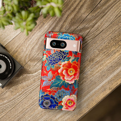 Oriental Blossom – Tough Glossy Google Pixel Case