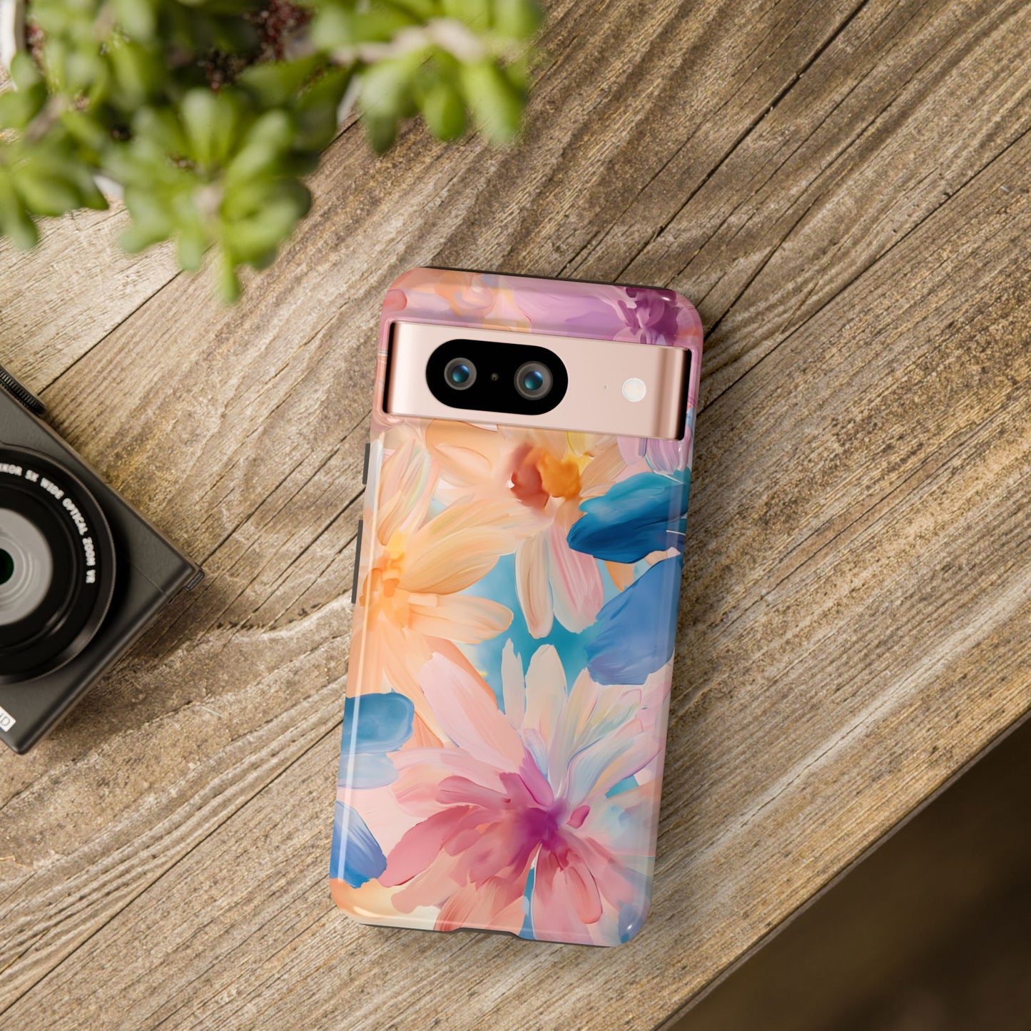Radiant Bloom – Tough Glossy Google Pixel Case