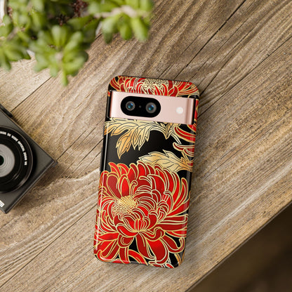 Ember Petals – Tough Glossy Google Pixel Case