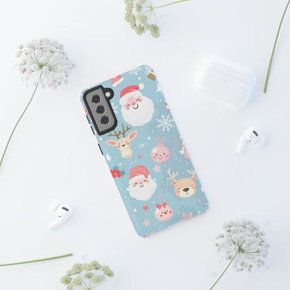Pastel Santa Joy – Tough Glossy Samsung Galaxy Case