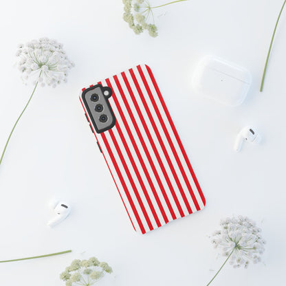 Candy Cane Stripes – Tough Glossy Samsung Galaxy Case