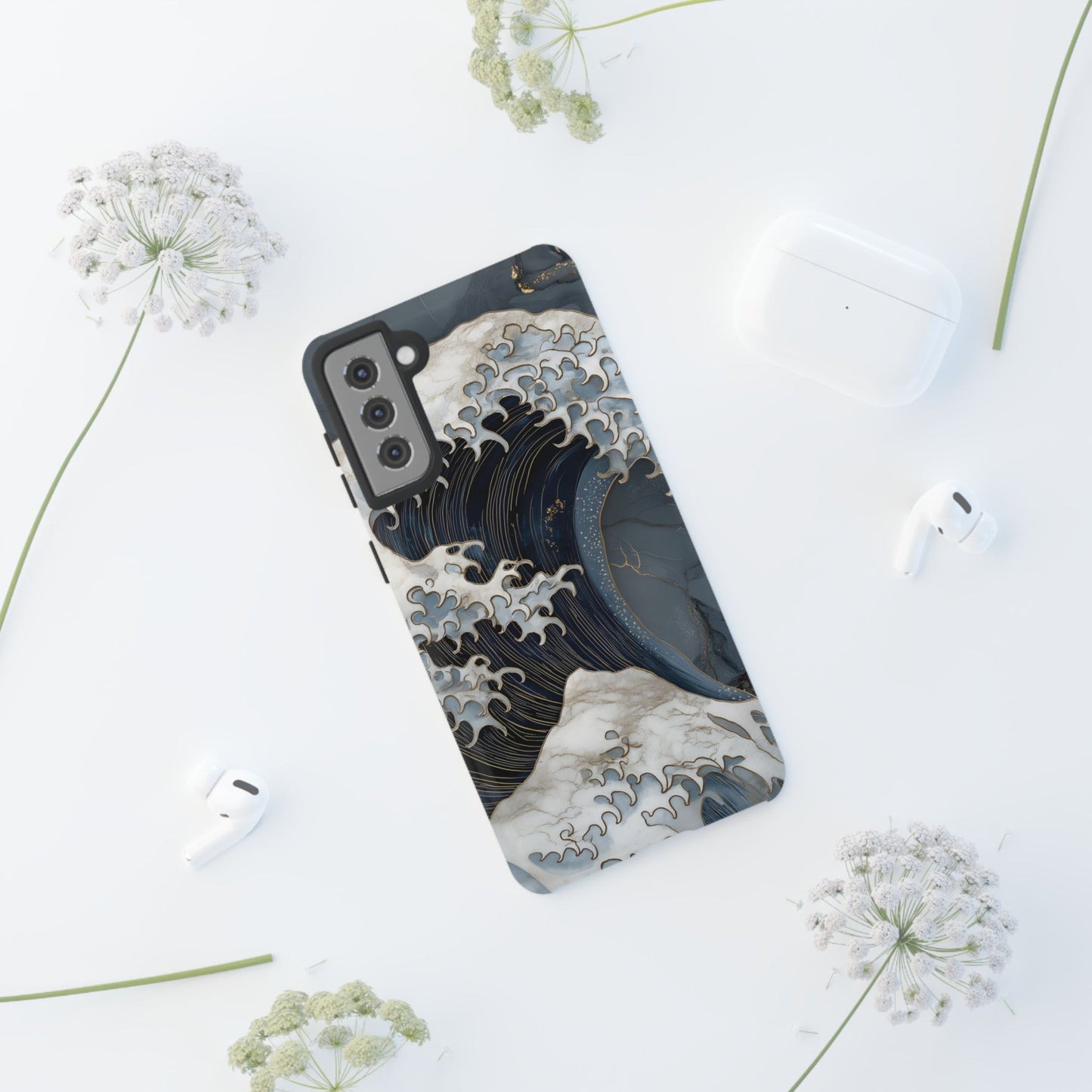 Golden Wave – Tough Glossy Samsung Case