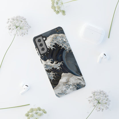 Golden Wave – Tough Glossy Samsung Case