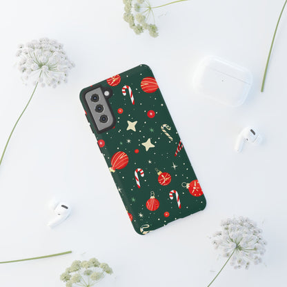 Festive Ornament Scatter – Tough Glossy Samsung Galaxy Case