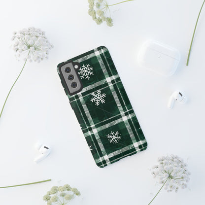 Frosted Tartan – Tough Glossy Samsung Galaxy Case