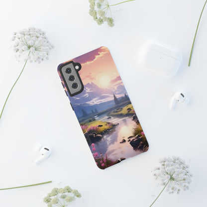 Alpine Dawn – Tough Glossy Samsung Galaxy Case