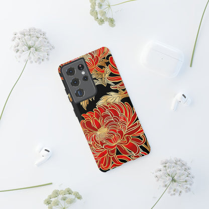 Ember Petals – Tough Glossy Samsung Galaxy Case